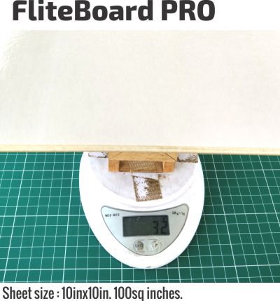 fliteboardpro-weight-comparison