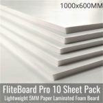 Fliteboard pro-5mm-1000x600mm-paper-laminated-foam-boards