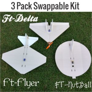 3 Pack swappable speed build kit