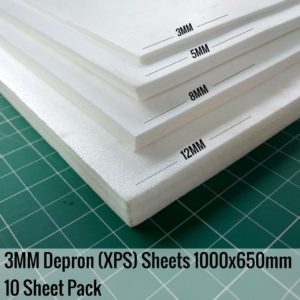 Polystyrene foam sheets