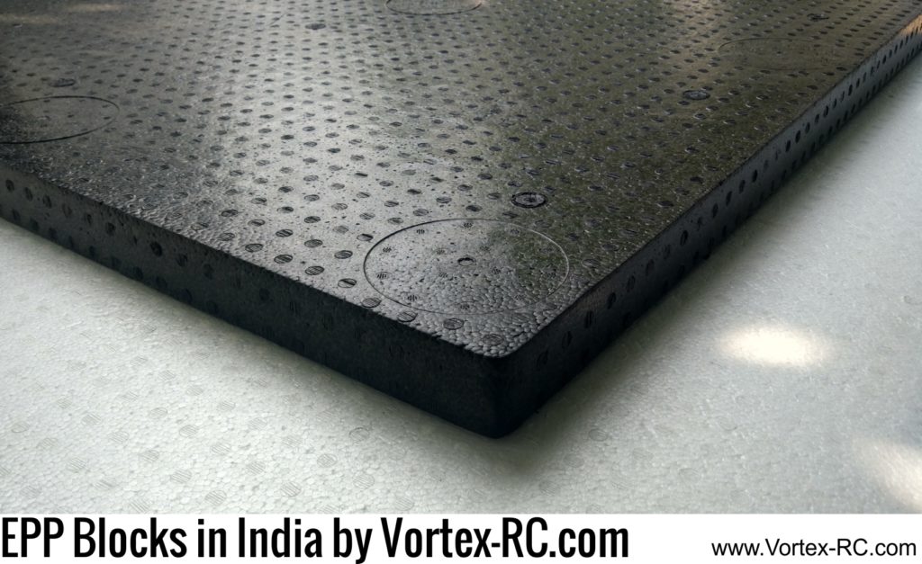 Ep Material Block 50MM EPP Block 30kg/m3 1000x600 MM 2 Blocks - Vortex-RC