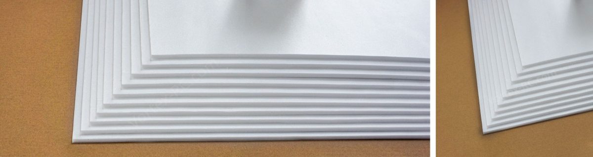 DEPRON WHITE foam sheets 6mm 1000mm x 400mm 12pack EUR 35,21 - PicClick IT
