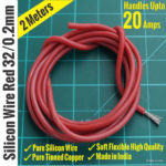 siliconwire-0.2mm-red