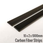 10x2mm Carbon Fiber Strips