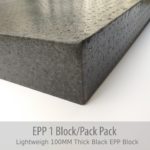 100 mm Epp Block black