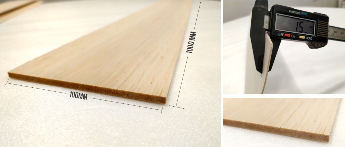 1.5MM Balsa Wood Sheets