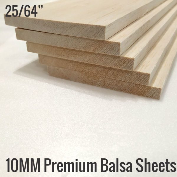 10MM Premium Imported Balsa Sheets