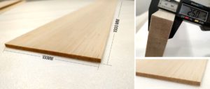25mm Balsa Sheet India AAA Grade Imported