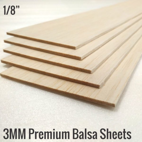 3MM Imported Balsa Sheets