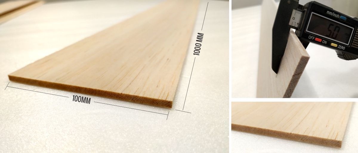 5MM Balsa wood sheets