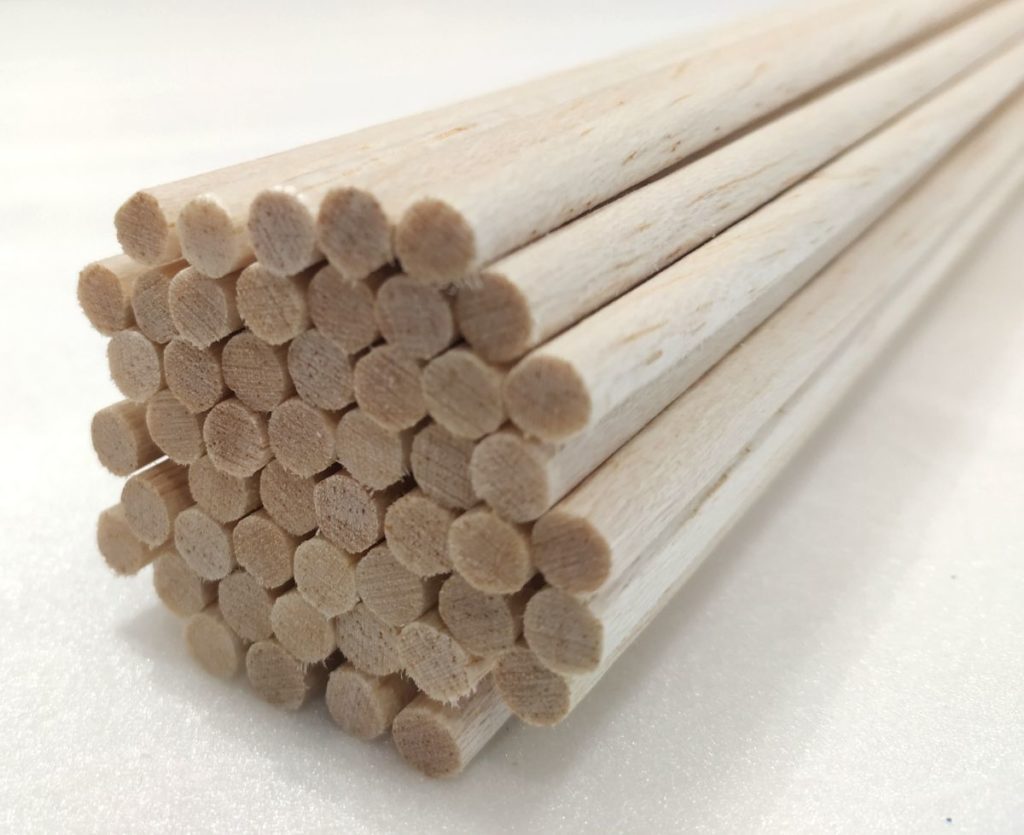 4mm 5mm 6mm 8mm Balsa light wood round strip cork wood bar balsa-wood round  rod Balsa wood round stick airplane model material