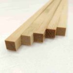 Vortex-RC Square Pine Wood Sticks, 5pcs per Pack, Smooth, Used for Aeromodelling, RC Radio Control Planes, Ship Building and Other DIY Projects