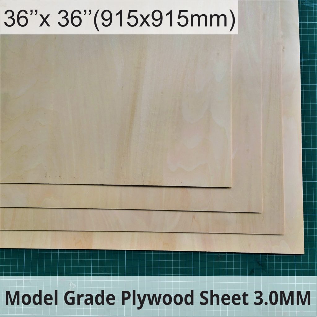 3MM Aeroply - Light Plywood Sheets for RC Planes - Vortex-RC