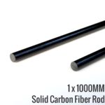 1×1000 Carbon fiber solid rods and tubes