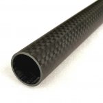 6x4x1000mm 3K CF Tube Carbon Fiber-FIbre Tube 3K Roll Wrapped