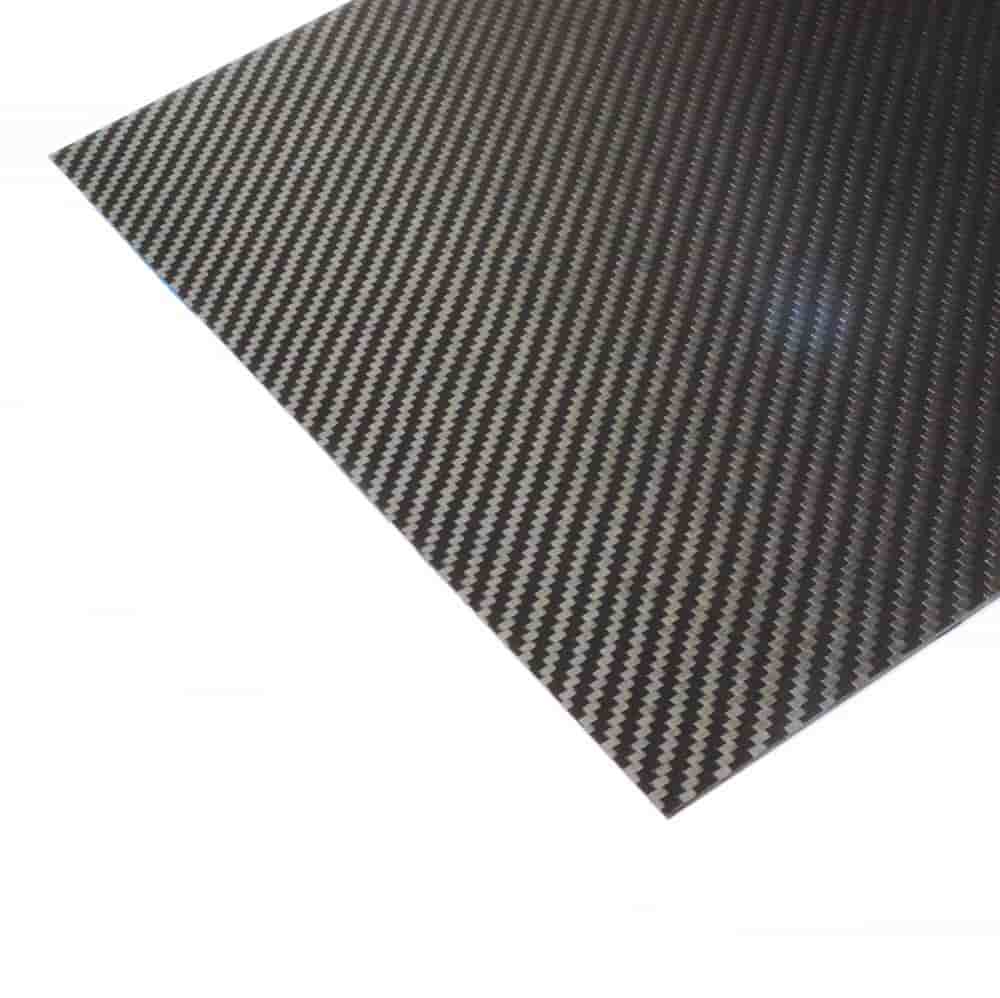 Generic 250x100mm Carbon Fiber Fibre Board Plate For DIY 2mm