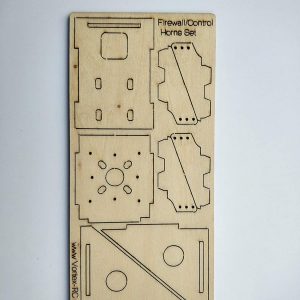 Vortex-RC Polyester 10 Sheet Pack with Push Rod and Motor Mount Set - Image 3